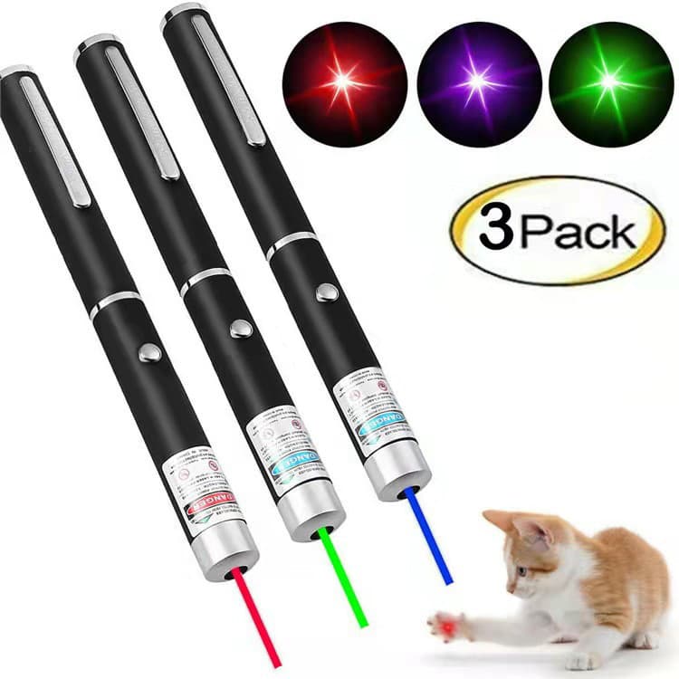 A large number of spot cross-border red light, green light, blue and purple light single-point laser pointing pens and laser positioning aids