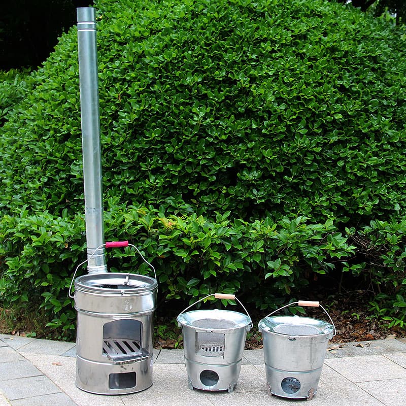 Rural Wood Burning Stove, Firewood Stove, Small Portable Wood Stove, Firewood Furnace, Charcoal Stove, BBQ Stove, Heating Stove