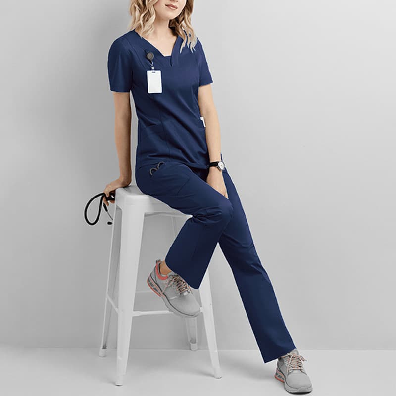 Summer Thin Scrubs for Women, Medical Nurse Uniform for Operating Room, Maternity Center, Clinic, Dentistry, Pediatrics, Doctor Workwear
