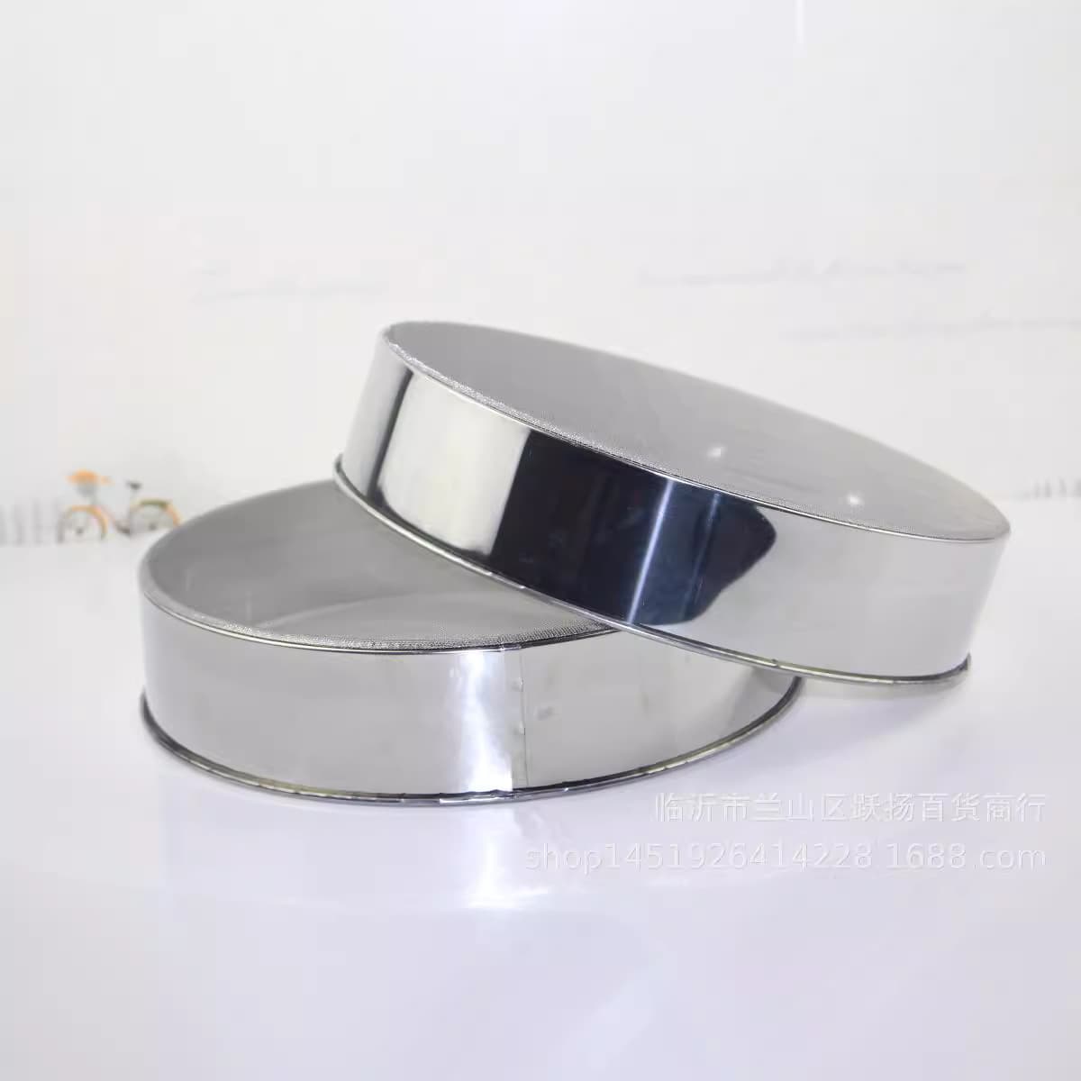 Supply Stainless Steel Flour Sieve, Round Sieve, Sample Sieve, Test Sieve, Single Flour Sifter, Five-Yuan Item