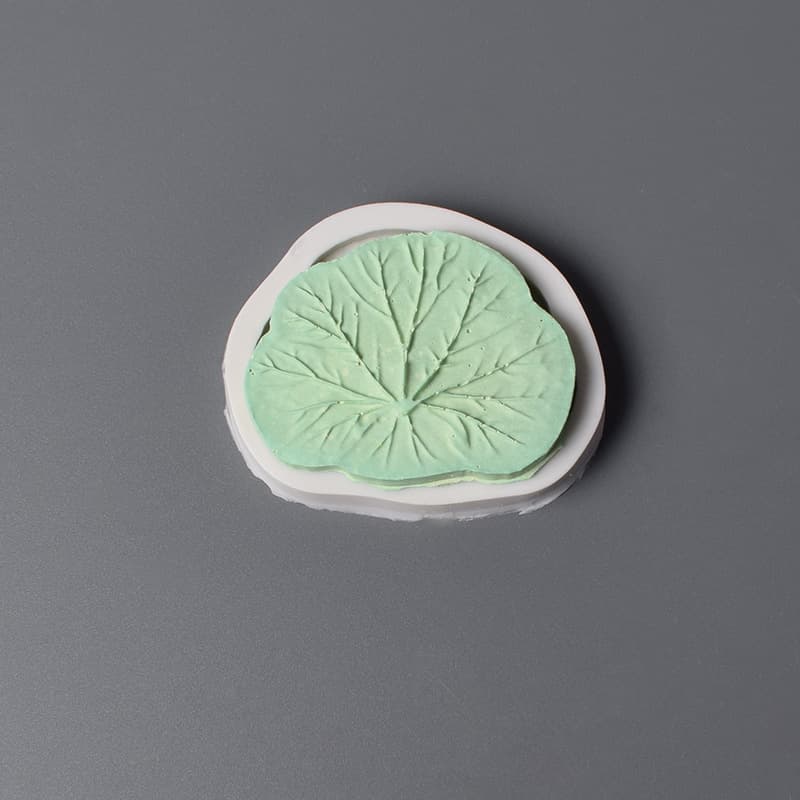 Large and Small Lotus Leaf Baking Silicone Mold with Lotus Leaves, Chocolate Mold, Plaster Resin Mold