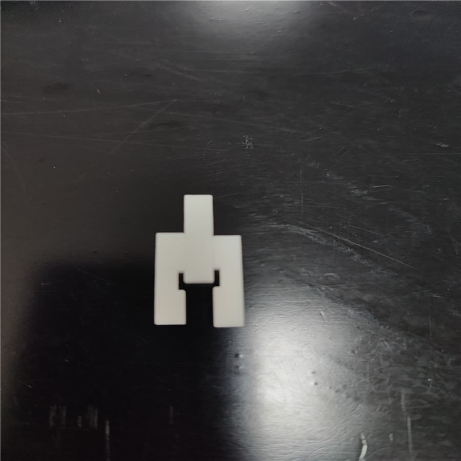 Printer PTFE Claw Processing - Teflon Insulation Parts Manufacturing, Custom Polytetrafluoroethylene Components from Drawings