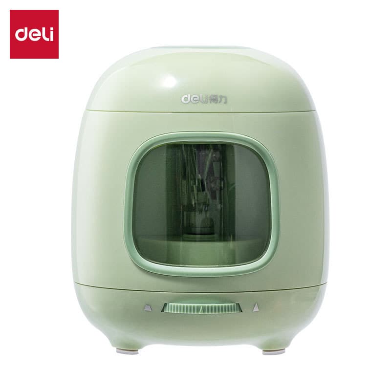 Deli Automatic Pencil Sharpener Electric Pencil Sharpener for Students, Kids Boys Girls Rotary Pencil Sharpener, Pencil Cutter, Plain