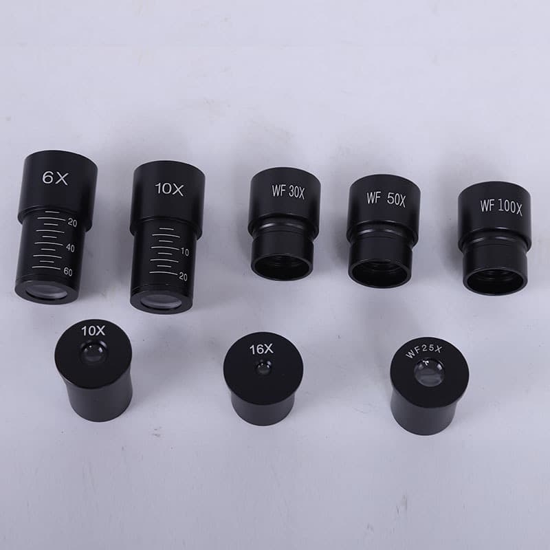 Microscope WF10x WF16x WF30x WF50x processing eyepiece 2x extender