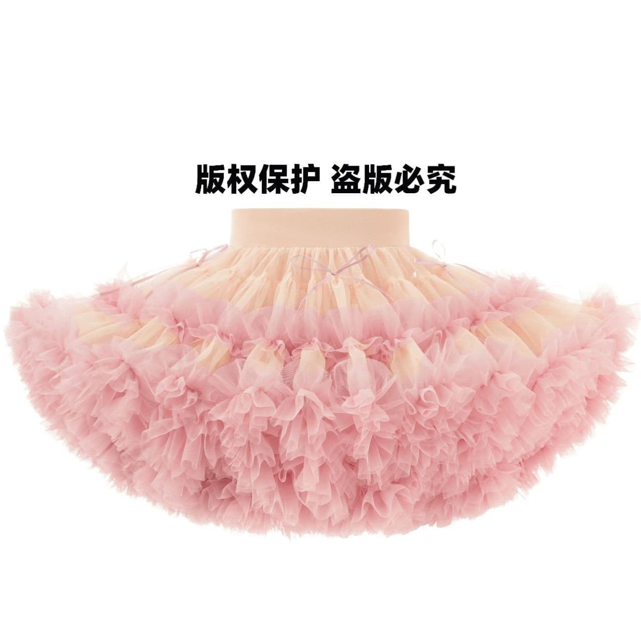 Bow TUTU Skirt Girls' Puffy Skirt Baby Girl Tulle Short Skirt Children's Tutu Skirt New Mesh Half Skirt