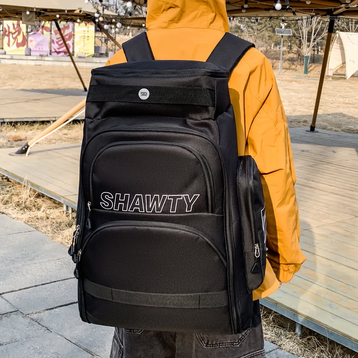 New Trendy Large Capacity Outdoor Travel Bag Multi-functional Backpack Sports Training Backpack Middle and High School Student Backpack
