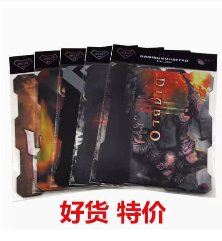 Factory Direct Creative Advertising Mouse Pad Wholesale Rubber Gaming Stitched Edge Mouse Pad Computer Accessories