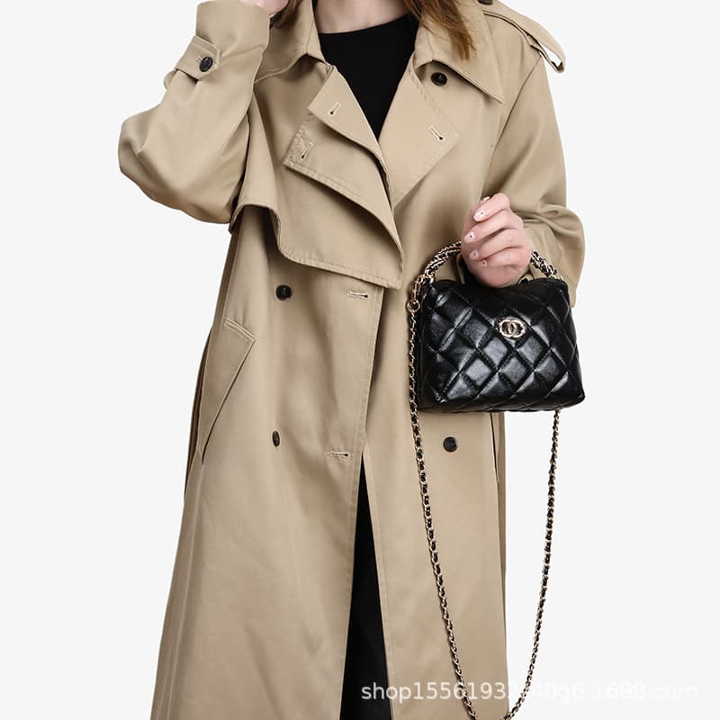 Chanel-style High-end Diamond Quilted Chain Handbag for Women 2026 New Fashion Versatile Shoulder Crossbody Bag