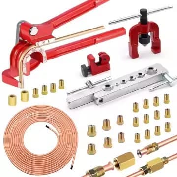 Wholesale Brake Line Repair Kit Copper Tube Flaring Tool 3/16 Automotive Brake Pipe Repair Set