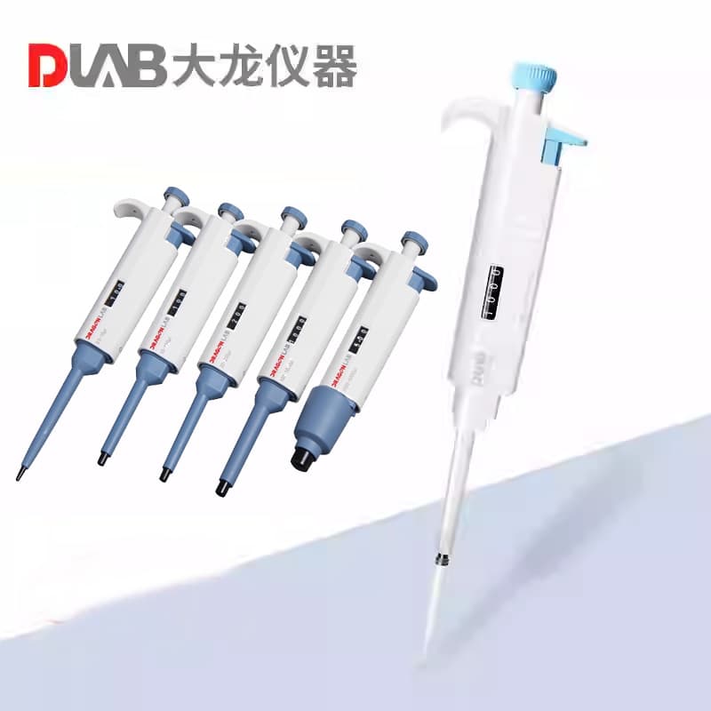 DLAB MicroPette Plus Fully Autoclavable Adjustable Manual Pipette 0.5-5mL