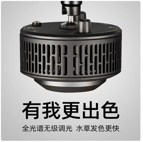 A7SIII Marine Coral LED Light Full Spectrum 100W Reef Tank Mini Light 360° Round Reef Tank Light App