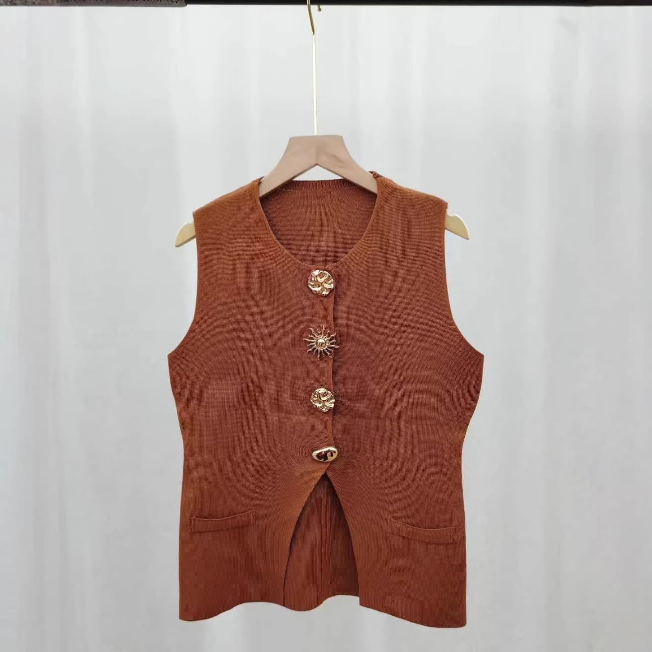 French-style Vest for Women 2026 Spring/Summer Fashion Trendy Slimming Sleeveless Versatile Top
