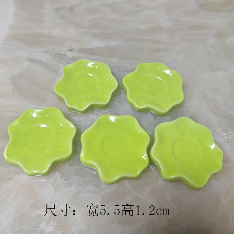 Ceramic Stress Relief Spinning Base, Cute Cartoon Animal Ceramic Spinning Toy, Craft Decoration Small Accessory