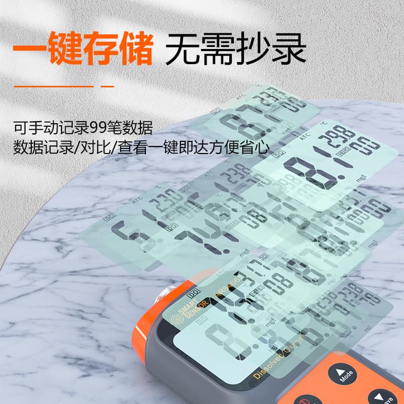CEM AR8406 High-Precision Portable Dissolved Oxygen Meter for Aquatic Oxygen Content and Water Quality Detection
