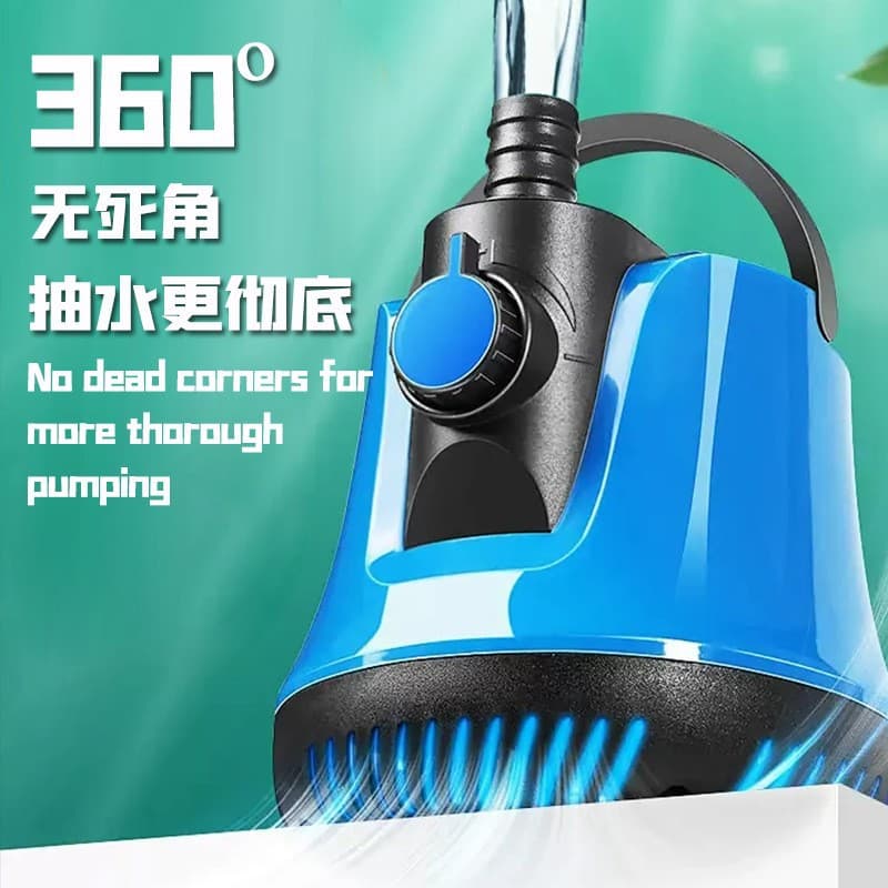 Aquarium Water Pump Low Water Level Suction Pump Bottom Suction Pump Fish Tank Circulation Pump