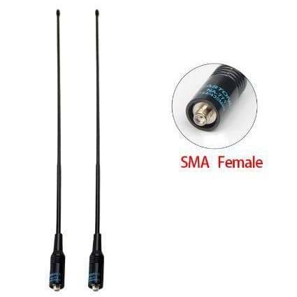 Baofeng Walkie Talkie Antenna NA-771 Gain Dual Band Antenna Compatible with Baofeng BF-UV5R 888s Quansheng