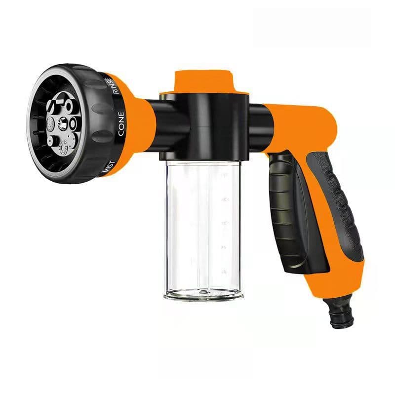 Home High-Pressure Car Wash Water Gun Garden Foam Flower Watering Gun Source Factory Garden Water Gun Car Wash Tool