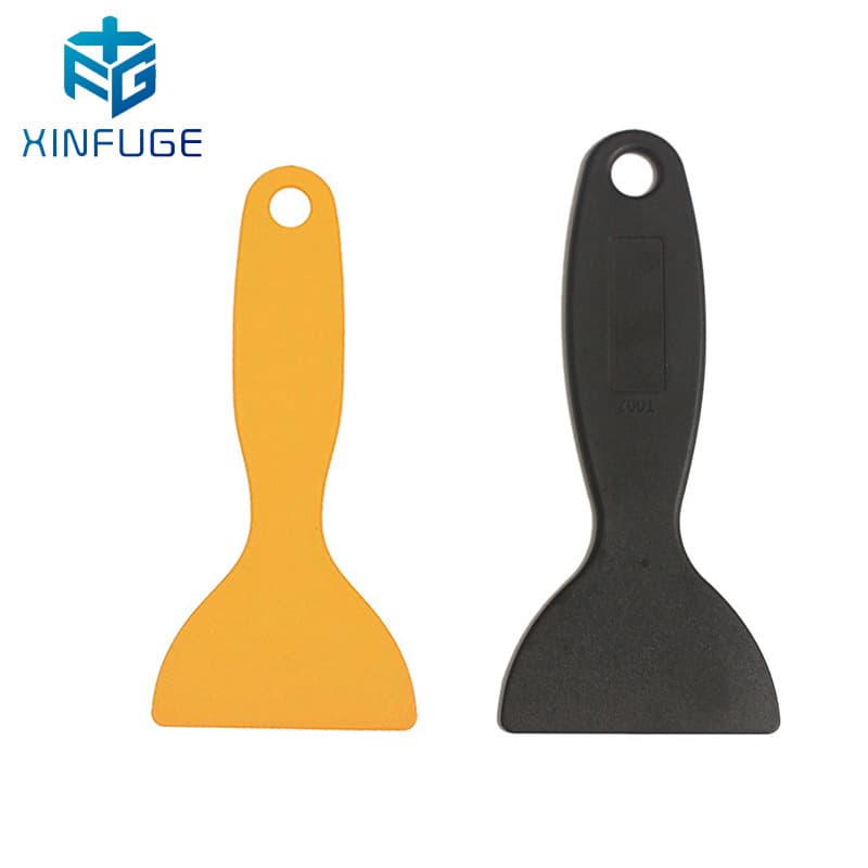 Cross-border ready stock black/white/yellow squeegees for phone/car film application, multi-functional plastic scrapers