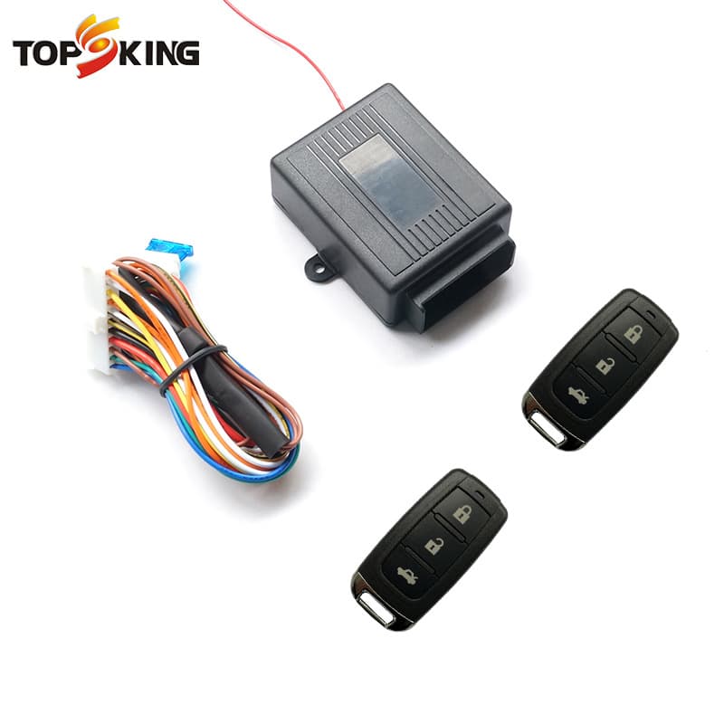 12V Car Keyless Entry Remote Central Locking System Negative Trigger Trunk Function English Packaging