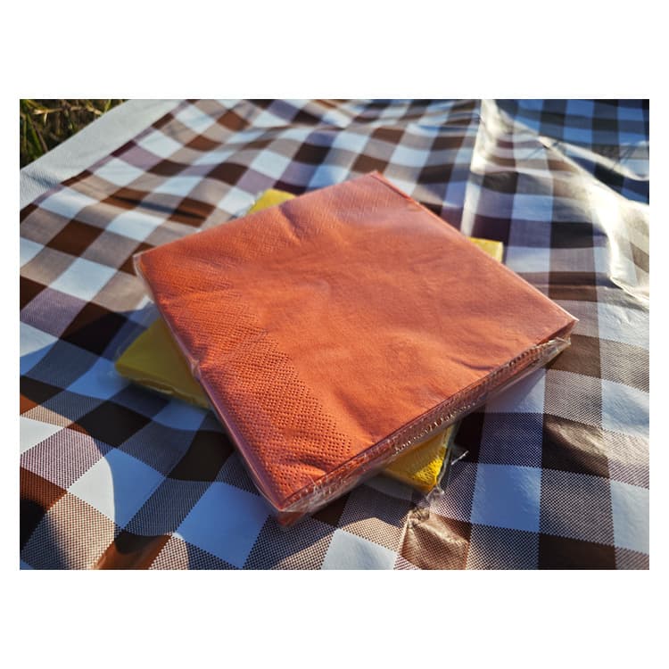 Disposable Colored Napkins for Western Restaurant Table Setting, Home Party, Wedding, Hotel Napkins, Pure Wood Pulp Paper