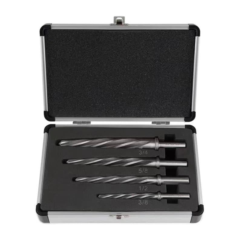 High-speed steel HSS6542 M2 automotive reamer five-blade five-flute deburring reaming drill bit taper drill construction reamer