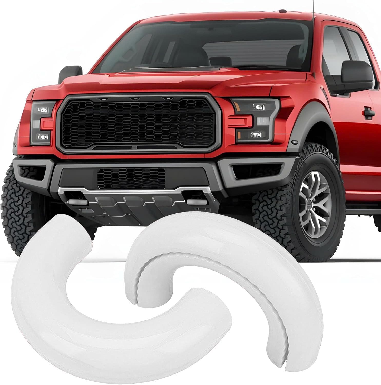 Compatible with Ford F150 04-25 Bronco Tundra 17-21 Trailer Hitch Cover Tow Hook Cover Cap