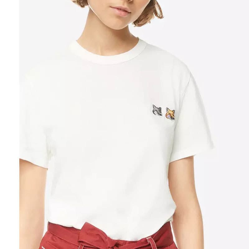 2025 New European and American MK Double-Headed Fox T-Shirt