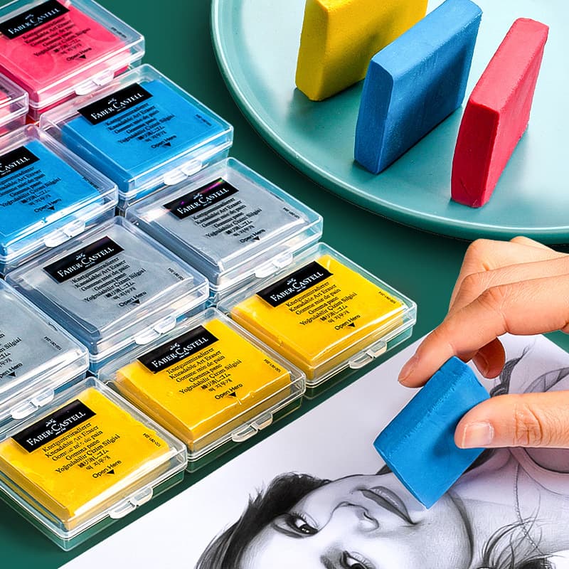Colorful Modeling Eraser Art Student Sketching Highlight Eraser Office Cultural Stationery Art Supplies