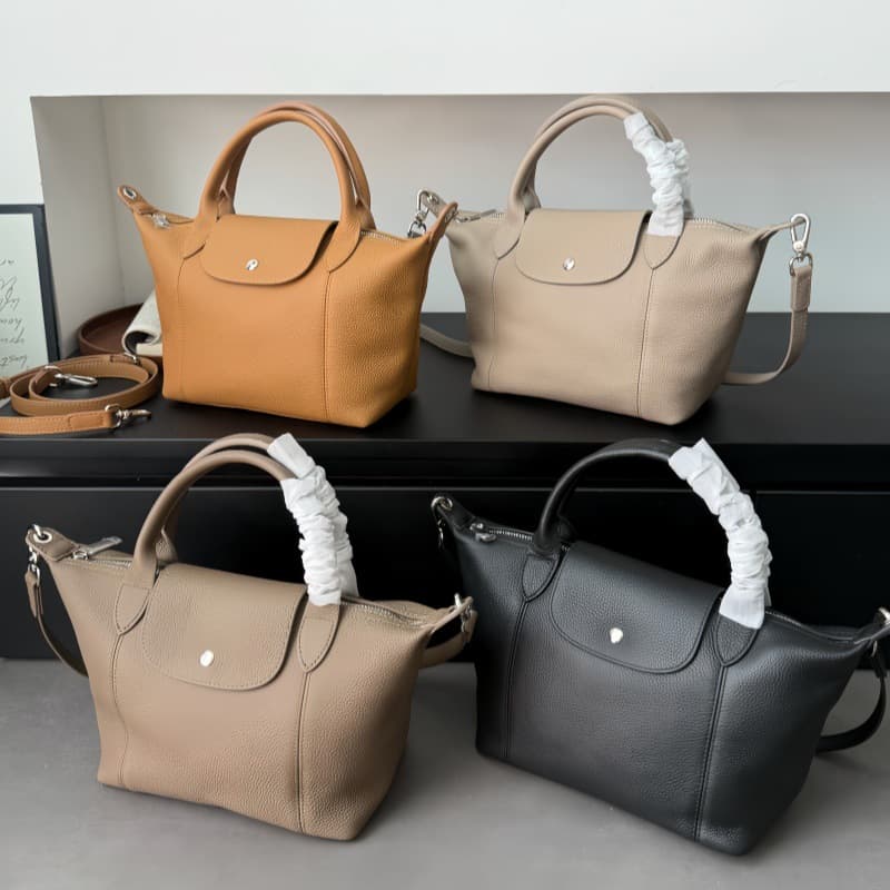 Cross-border Top Layer Cowhide Bag Women's New Niche Design Simple Casual Large Capacity Tote Bag Crossbody Dumpling Bag