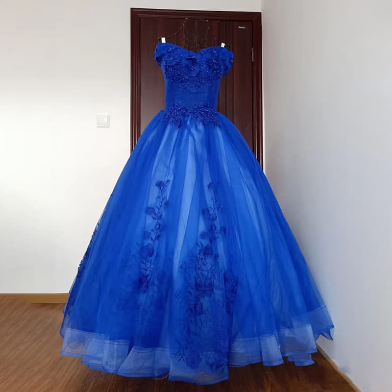 New Chorus Dress, Welcome Solo Tutu Skirt, Annual Meeting Host Catwalk, Colorful Wedding Dress, Long Student Performance Gown