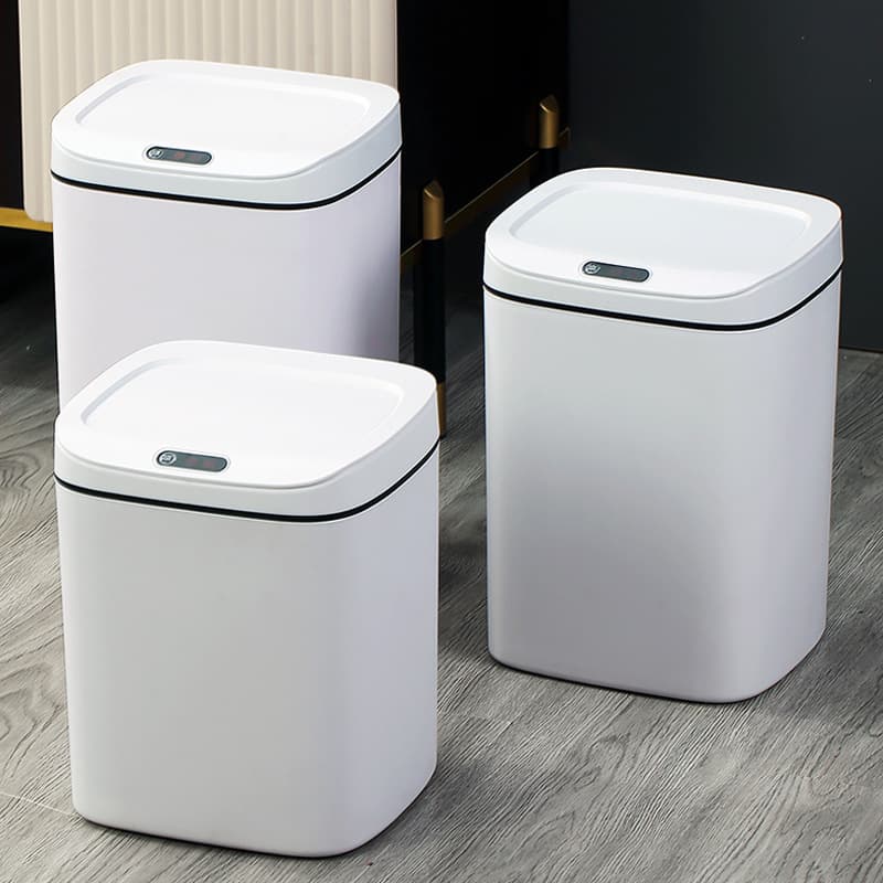 Smart Sensor Trash Can Home Use Automatic Induction Bathroom Kitchen Waste Bin Lid Cross-border Gift