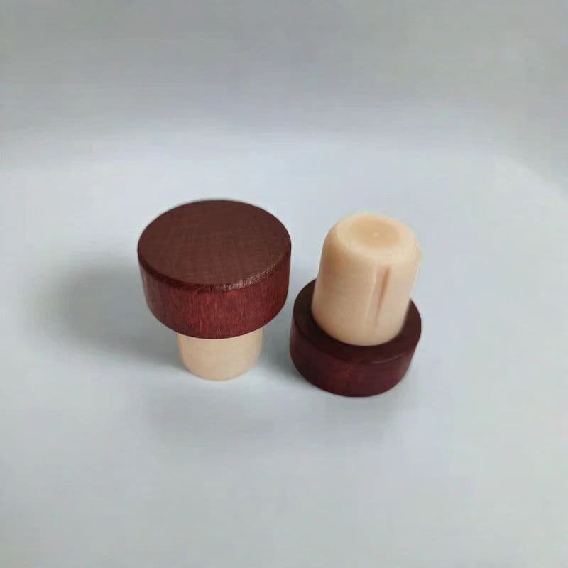 Gufeng direct from manufacturer polymer red wine stopper caps, specialized sealing for glass and ceramic bottles, customizable LOGO