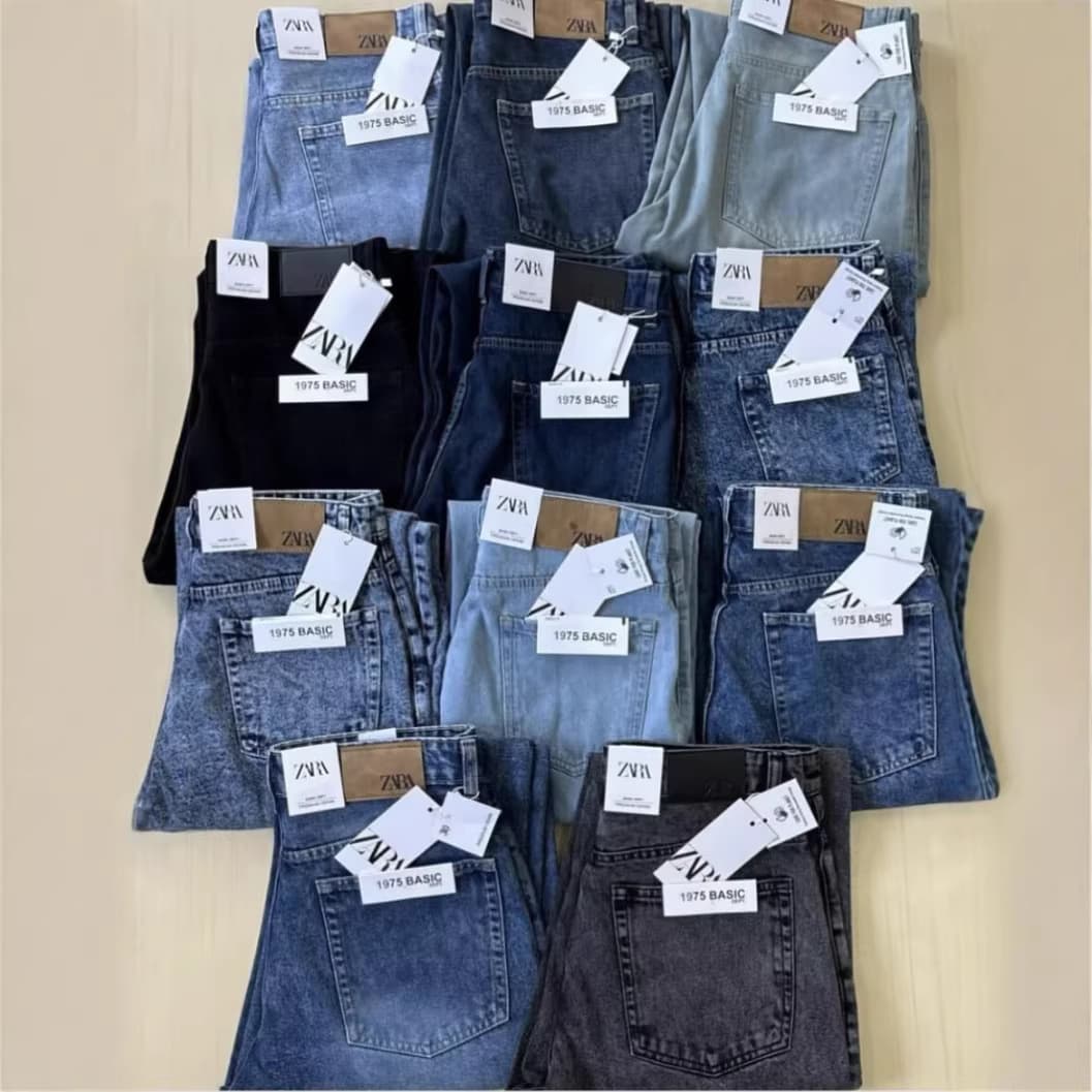 Men's Jeans Wholesale Straight-Leg Retro New Jeans Men Available