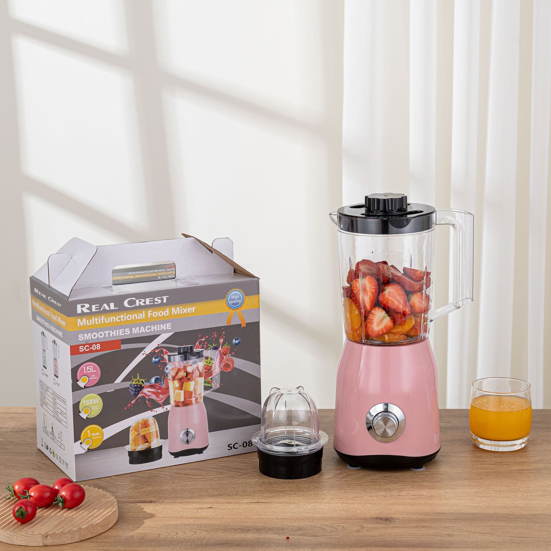 Foreign trade export household electric 7615 motor food supplement bean berry juice juicing cooking fully automatic large breaking machine