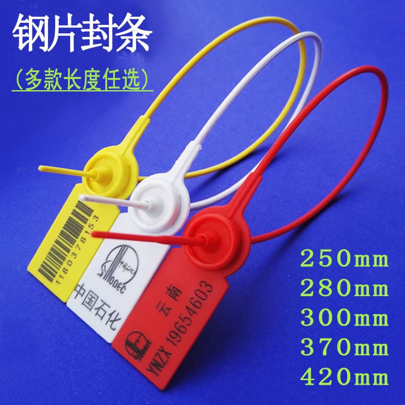 Disposable Plastic Seals, Logistics Lead Seals, Shoe and Bag Anti-Counterfeit Anti-Switching Buckle Labels, Anti-Substitution Tags, Tie Tags