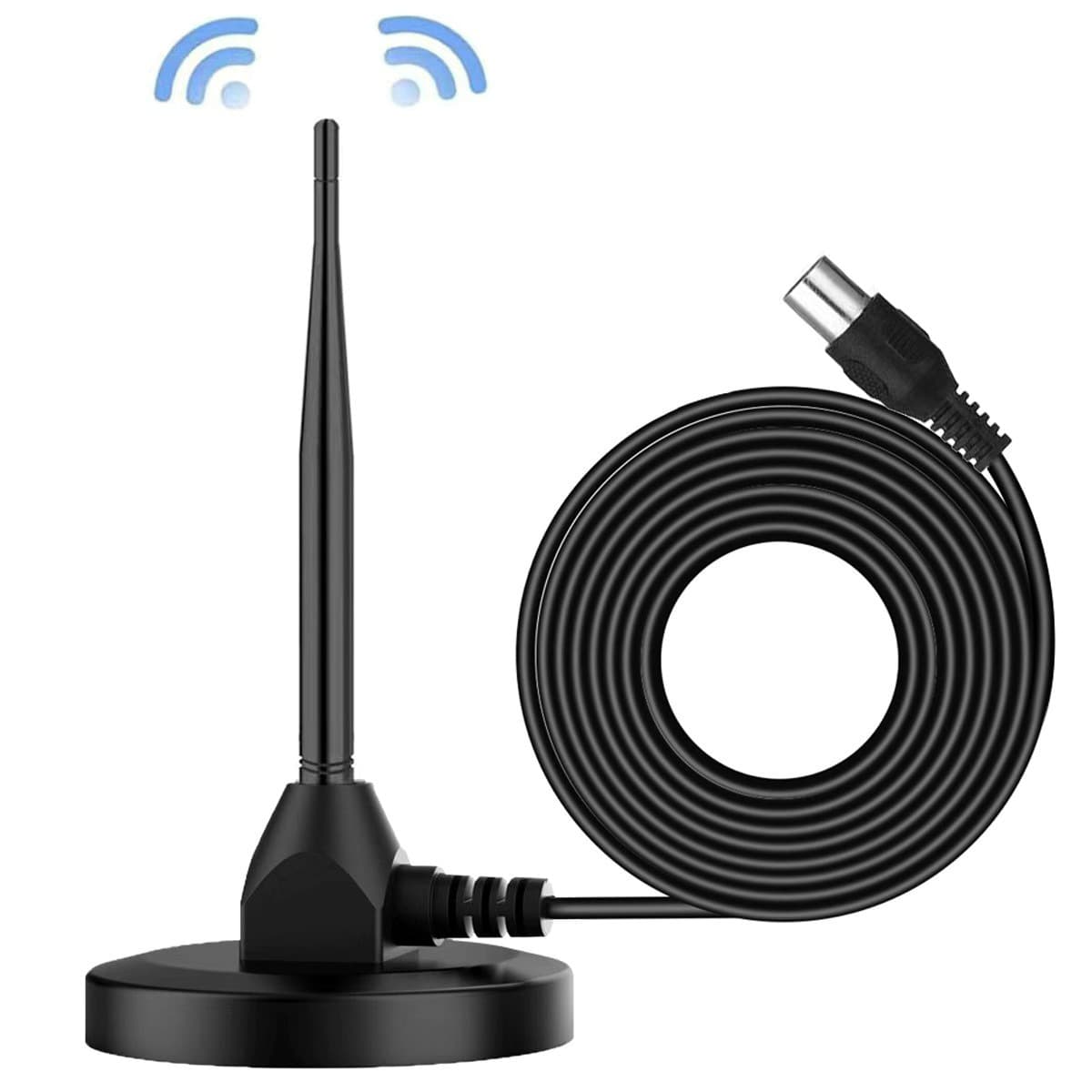DTMB HD Indoor Outdoor Digital TV Antenna Magnetic Base Omnidirectional Suction Cup Antenna Factory Wholesale