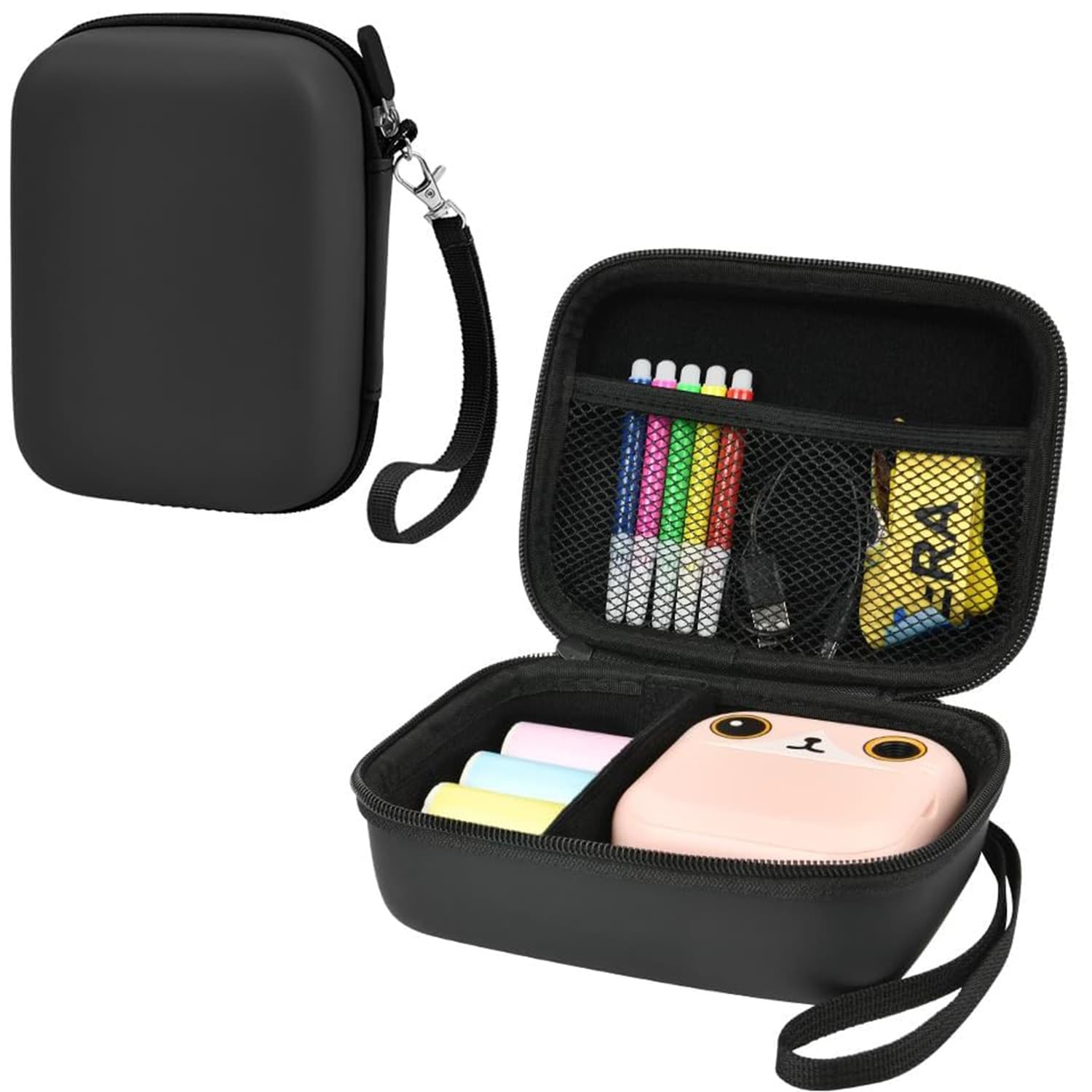 Compatible with OPERHOO/HiMont/Gofunly/YORKOO/CAMCLID Digital Camera EVA Waterproof Storage Case