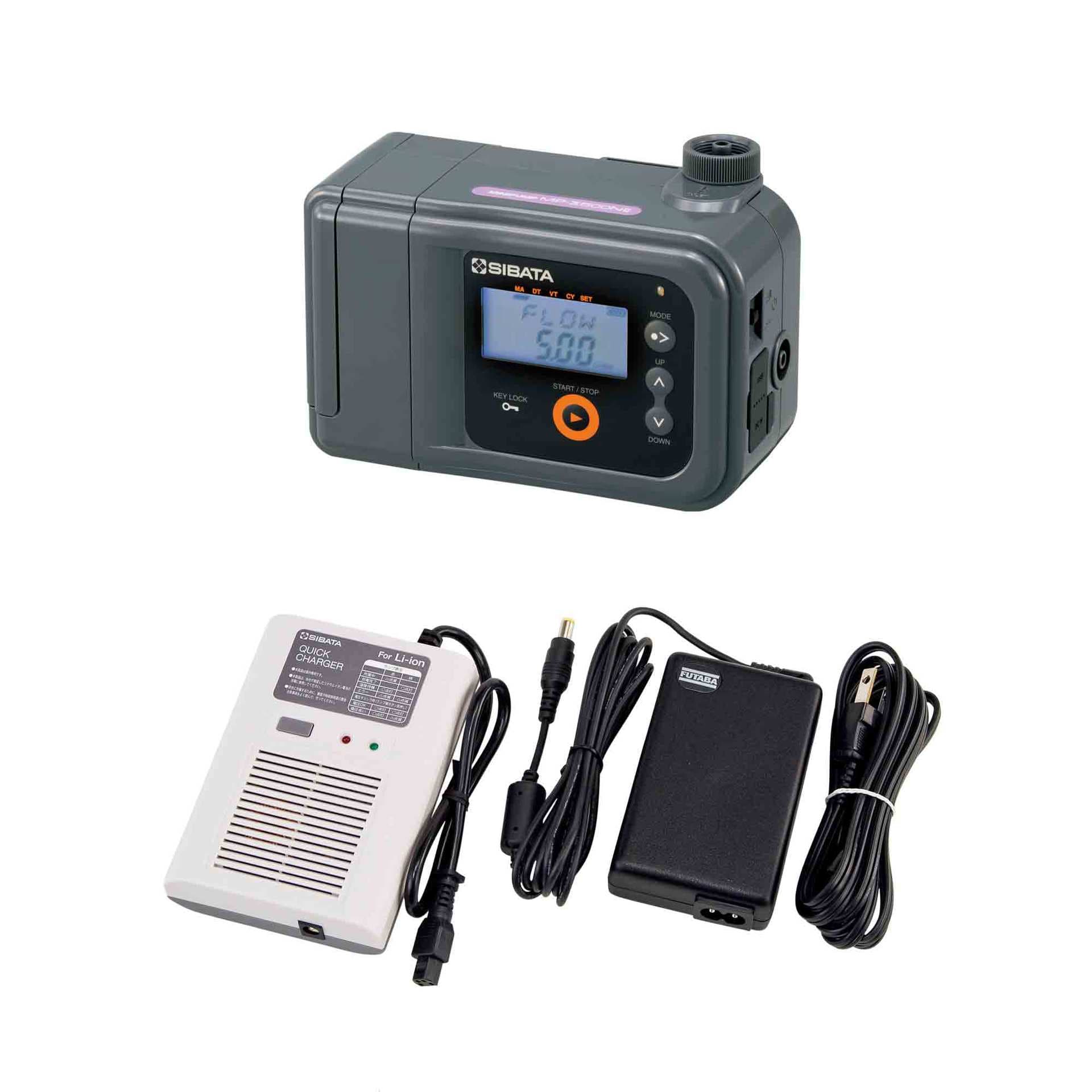 SIBATA Shibata Scientific 080860-5045 Mini Pump MP-sigma500NII with QC-10N
