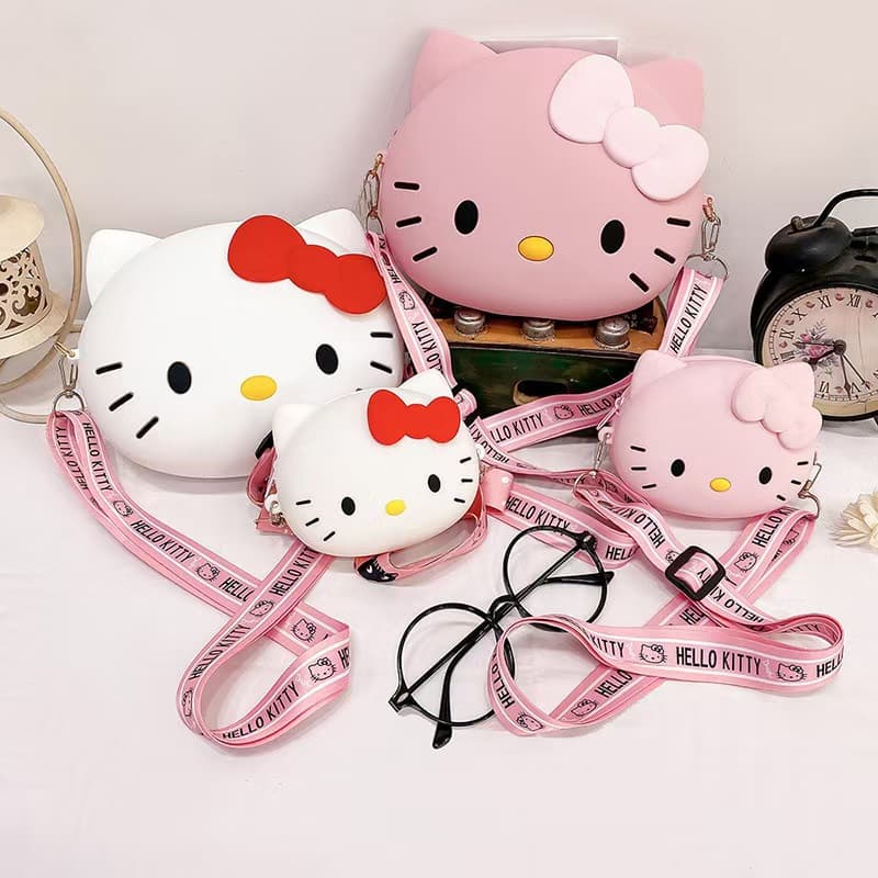 Ktm Children's Cartoon Cute Silicone Bag Coin Purse Girls' Bag Crossbody Bag Popular on Instagram