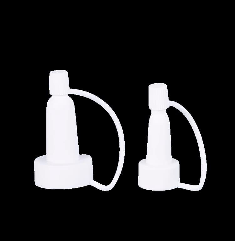 Manufacturer 13-Tooth 20-Tooth Freeze-Dried Powder Dropper Head High-Transparency Odorless Borosilicate Glass Ampoule Blow-Molded Plastic Cosmetic Dropper