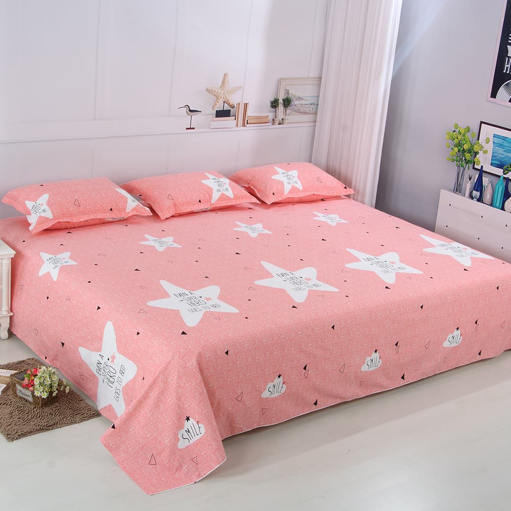 100% Cotton Thickened Large Bed Sheet, Tatami Bed Sheet, Factory Direct Four-Piece Set Wholesale Supply