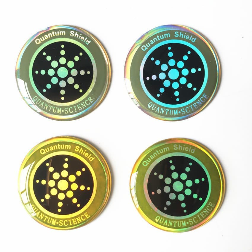 Quantum Shield Energy Anti-Radiation Sticker for Mobile Phones and Computers