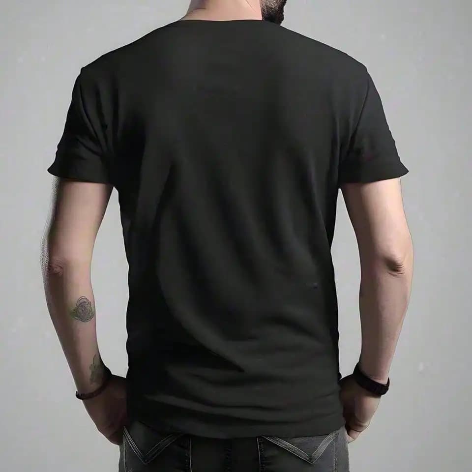 Men's EDM Rave DJ T-Shirt - House Music Glitch Optical Illusion Graphic Tee for Men