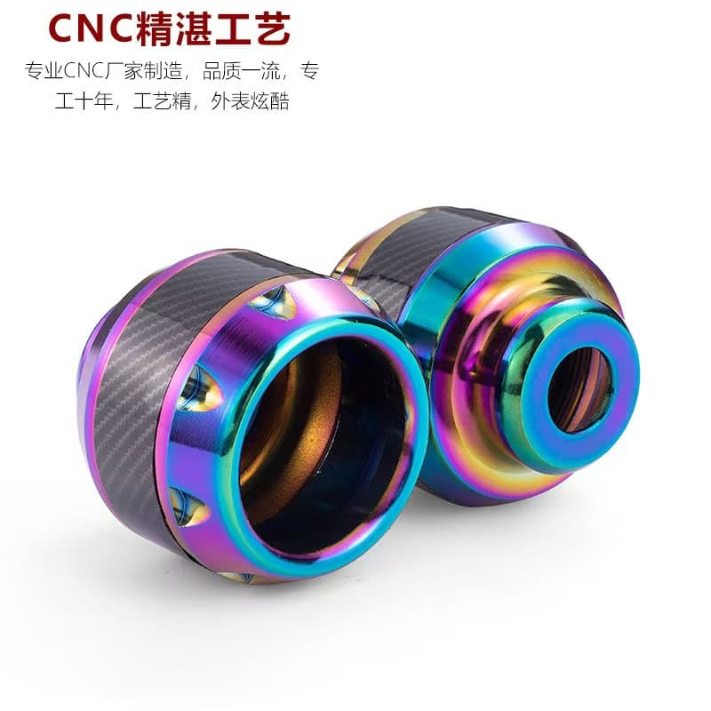 Universal modified titanium anti-fall cup for electric vehicles and motorcycles, scooter decorative parts, front shock absorption, color titanium front fork accessories