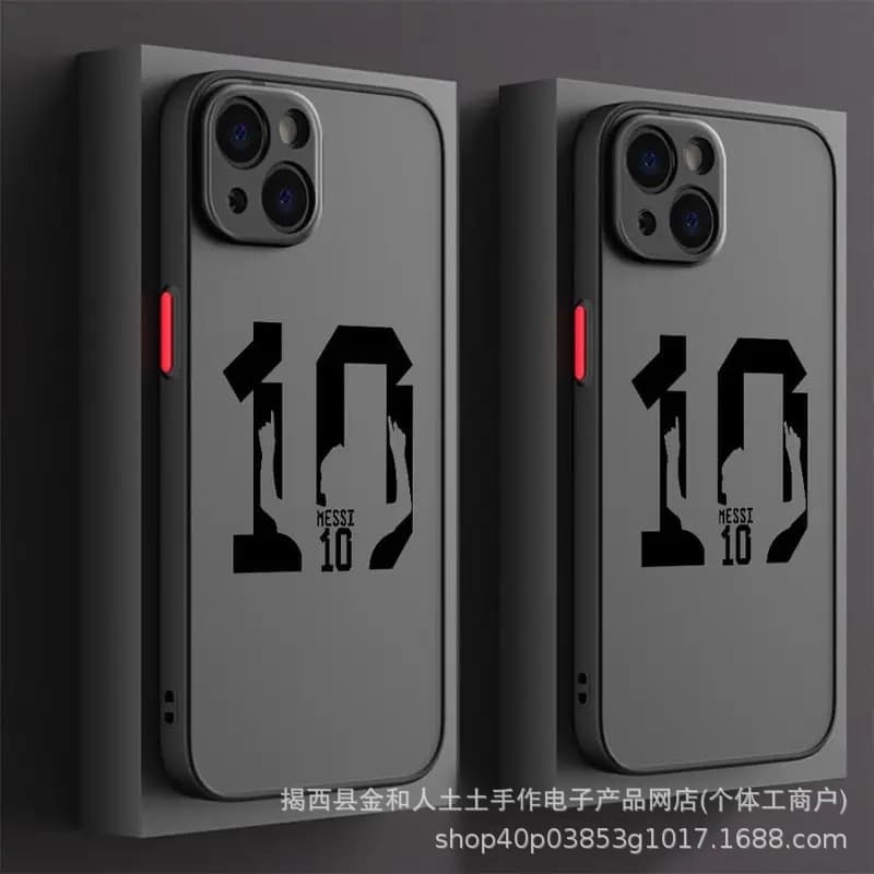 MESSI Phone Case Compatible with iPhone 14 Pro Max Precision Cutout Anti-Drop Protective Cover for 15P/13