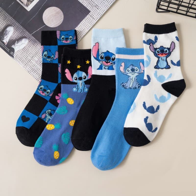 New Anime Cartoon Women's Socks Trendy Creative Mid-Calf Socks Street Fashion Versatile Comfortable Socks Wholesale