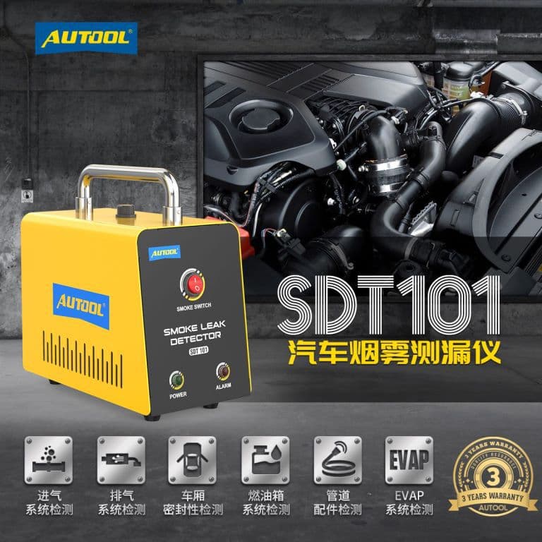 AUTOOL SDT101 Automotive Fuel EVAP Leak Diagnostic Tester Smoke Leak Detector Chinese Version