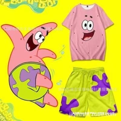 Summer New Strawberry Bear Cartoon Couple Shorts Men and Women Loose Quick-Dry Trendy Casual Beach Pants Sleep Pants
