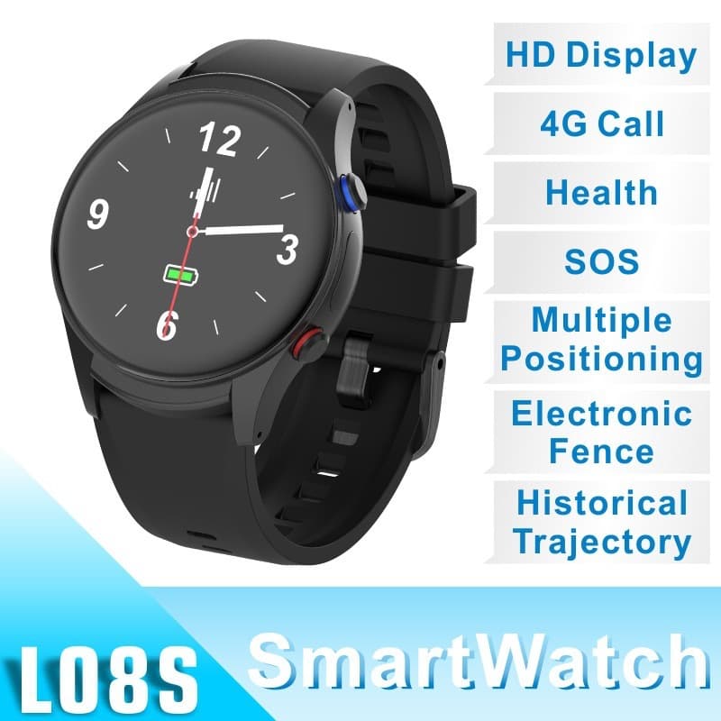 Positioning two-way call GPSwifi positioning smart watch heart rate body temperature blood oxygen detection supports drop shipping