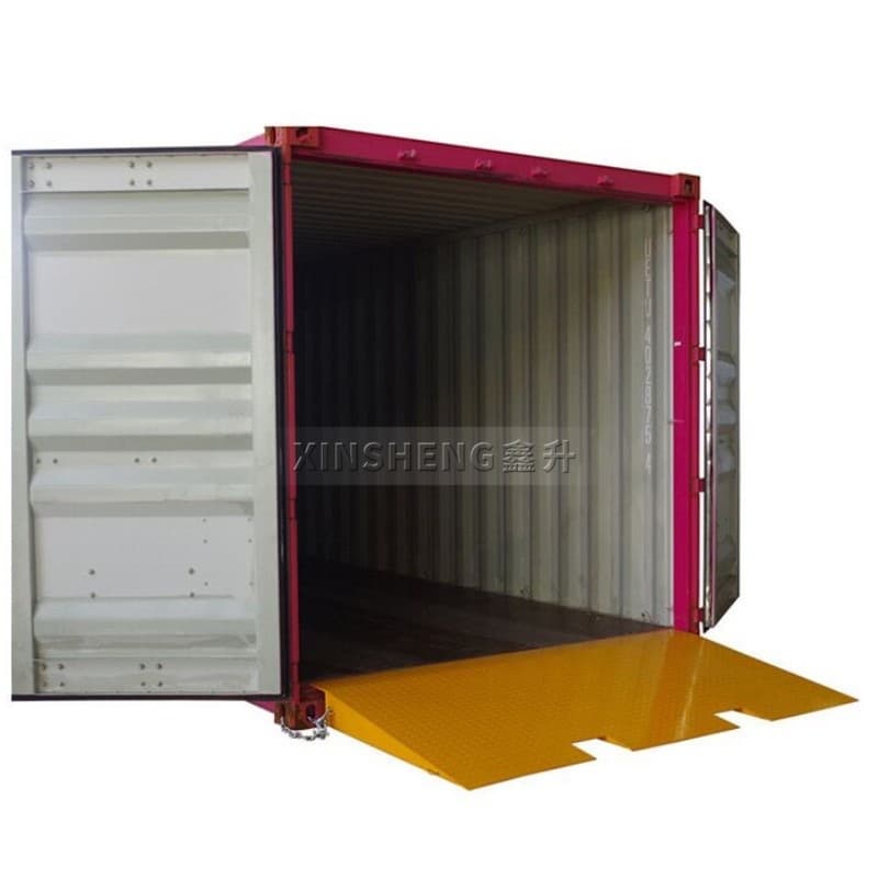 Ground Container Ramp Plate Forklift Ramp Board Bridge Plate 20ft 40ft Universal Load Capacity 8-ton In-Stock Free Shipping